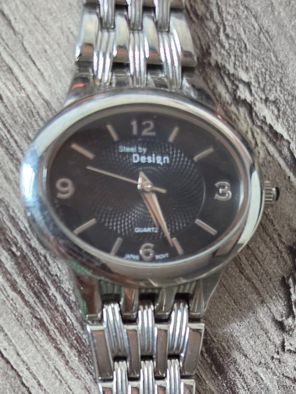 Unique Black and Silver Ladies Watch